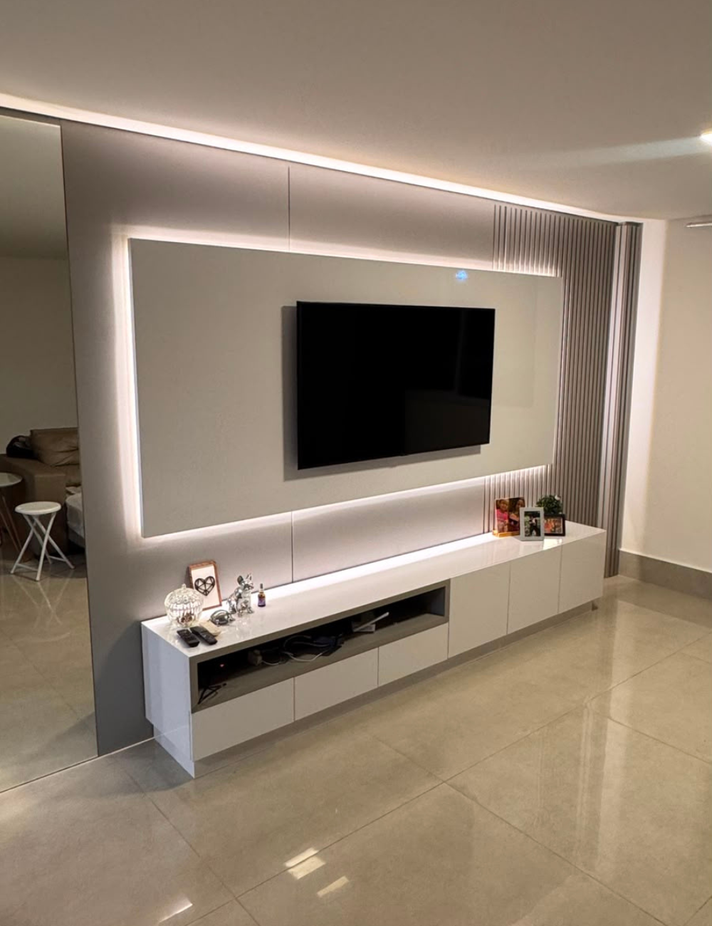 Artflex Móveis Planejados em BH Painel com led
